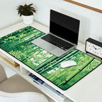 Green Bamboo Forest   Desk Mat Gallery Image 2