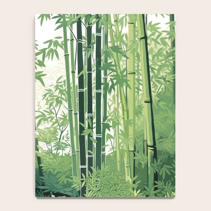 Green Bamboo Forest   Notebook Gallery Image 4