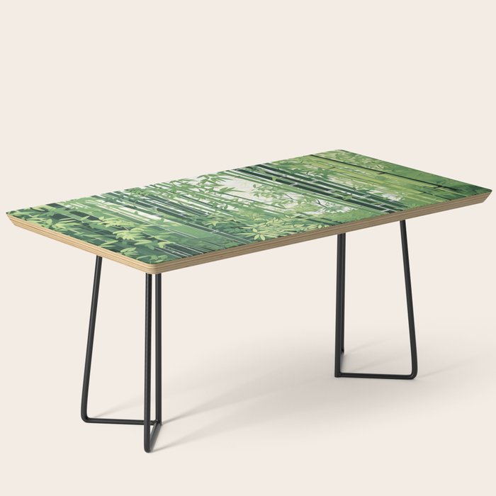 Green Bamboo Forest   Coffee Table Gallery Image 1