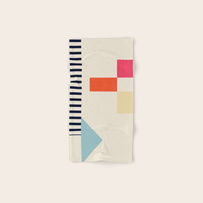 Minimal Geometric 211 Bath Towel Gallery Image 1