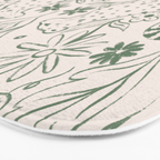All About Balance Lines (olive) Bath Mat Gallery Image 3