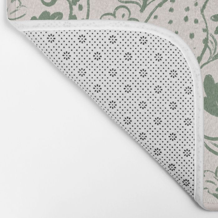 All About Balance Lines (olive) Bath Mat Gallery Image 2