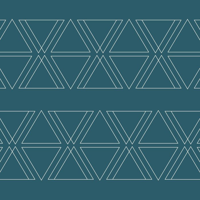 lines geo-teal Coffee Mug Gallery Image 2