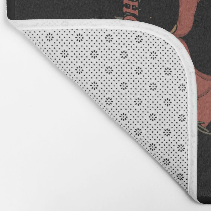 Satan Loves You Bath Mat Gallery Image 2