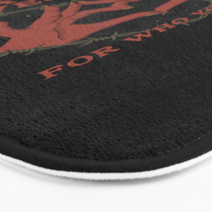 Satan Loves You Bath Mat Gallery Image 3