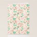 Coquette Holiday Bows Stationery Card Gallery Image 2