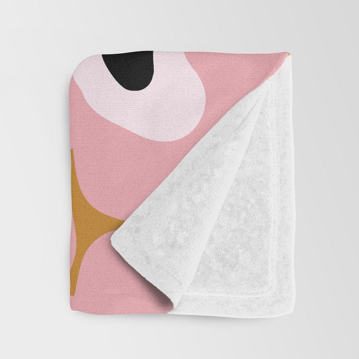 abstract flower land  Throw Blanket Gallery Image 3