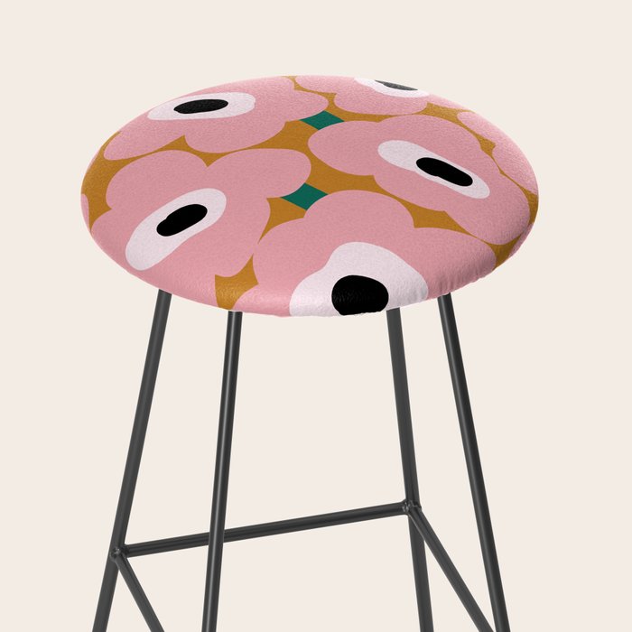 abstract flower land  Stool Gallery Image 2