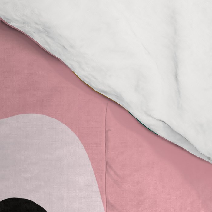 abstract flower land  Comforter Gallery Image 4