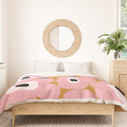 abstract flower land  Duvet Cover Gallery Image 3