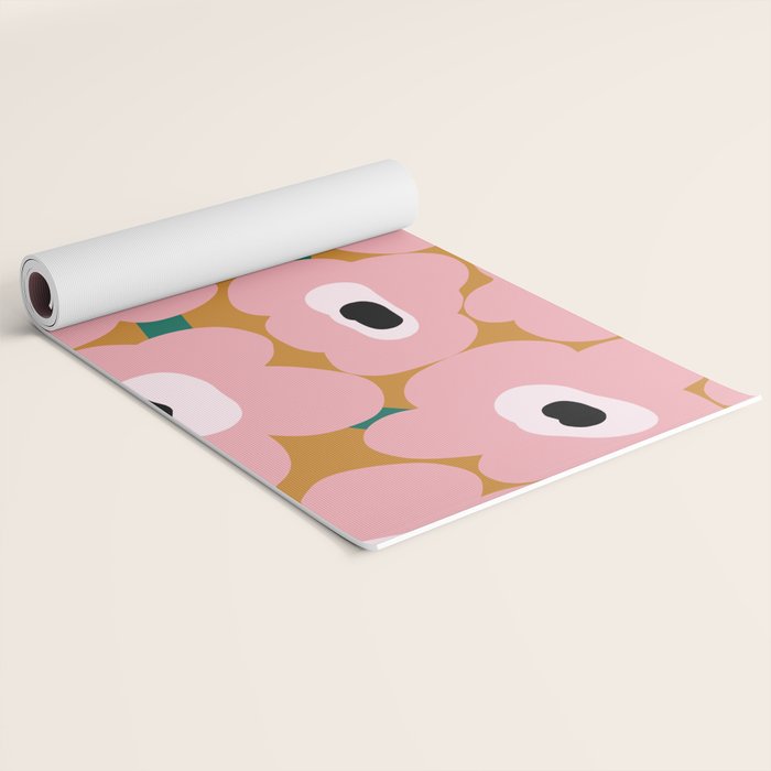 abstract flower land  Yoga Mat Gallery Image 2