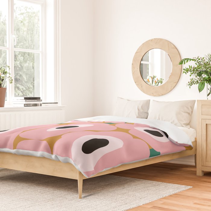 abstract flower land  Duvet Cover Gallery Image 2