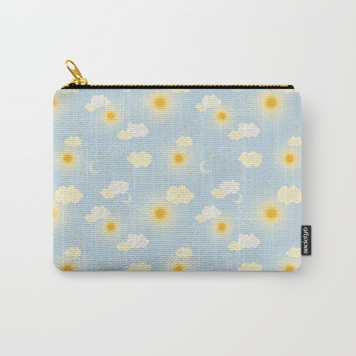 Feel the Cosmic summer day Carry All Pouch Gallery Image 1