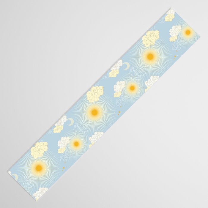 Feel the Cosmic summer day Table Runner Gallery Image 3