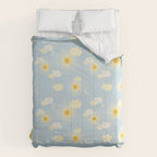 Feel the Cosmic summer day Comforter Gallery Image 6