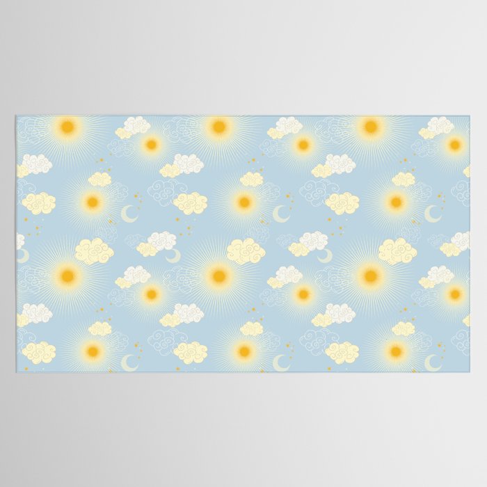 Feel the Cosmic summer day Tablecloth Gallery Image 2