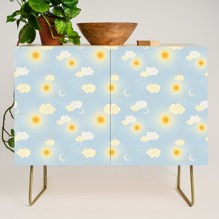 Feel the Cosmic summer day Credenza Gallery Image 1