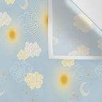 Feel the Cosmic summer day Wall Tapestry Gallery Image 3