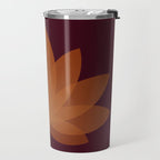 Lotus Flower Minimalism XII Travel Mug Gallery Image 2