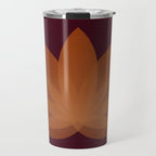 Lotus Flower Minimalism XII Travel Mug Gallery Image 1