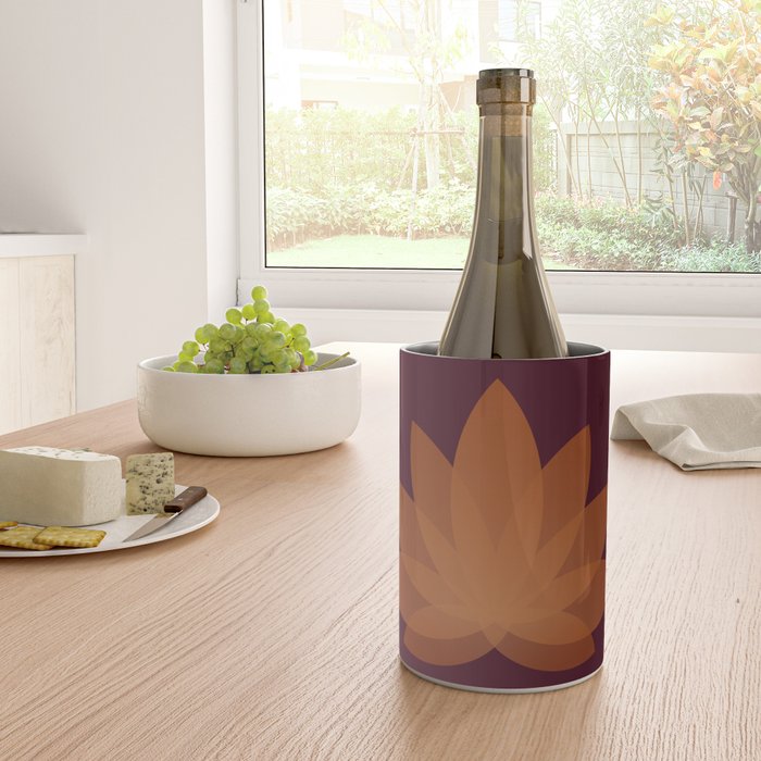 Lotus Flower Minimalism XII Wine Chiller Gallery Image 4