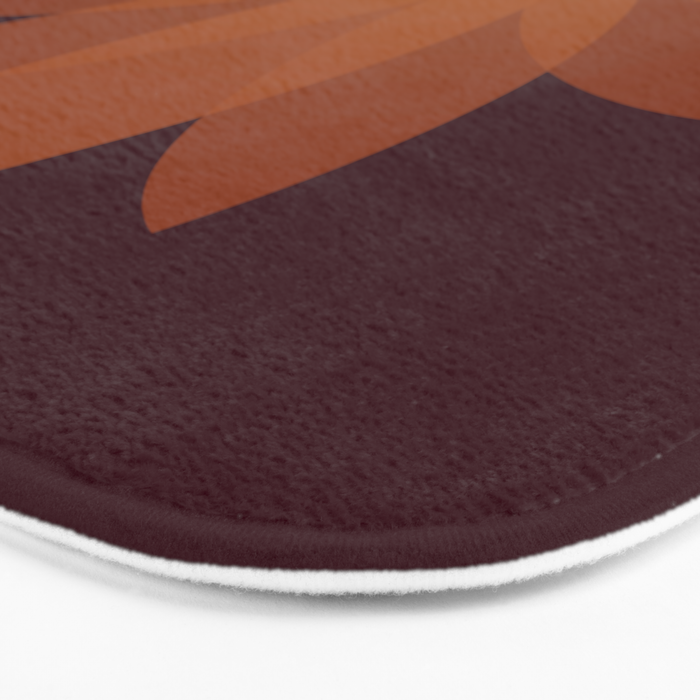 Lotus Flower Minimalism XII Bath Mat Gallery Image 3