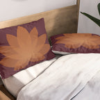 Lotus Flower Minimalism XII Pillow Sham Gallery Image 2