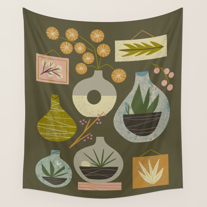 Plant Exhibit Wall Tapestry Gallery Image 1