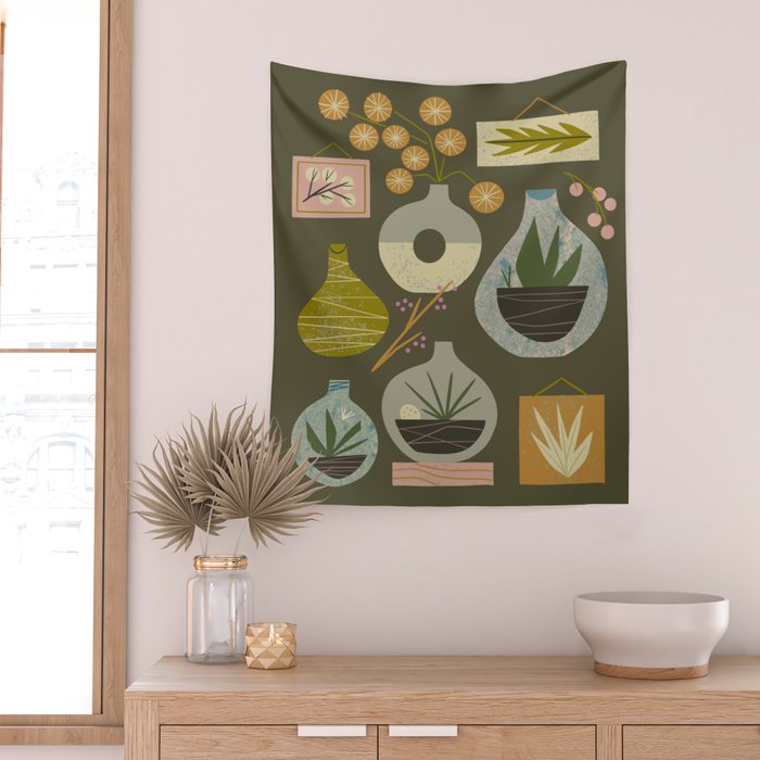 Plant Exhibit Wall Tapestry Gallery Image 2