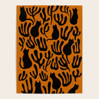 Pattern Cat 02a Autumn Poster Gallery Image 4