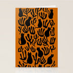 Pattern Cat 02a Autumn Stationery Card Gallery Image 2