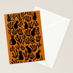 Pattern Cat 02a Autumn Stationery Card Gallery Image 2