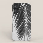 Palm Leaf Black & White I iPhone Case Gallery Image 1