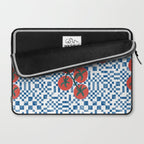 Tomatoes Checkered Grid Laptop Sleeve Gallery Image 2
