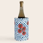 Tomatoes Checkered Grid Wine Chiller Gallery Image 1