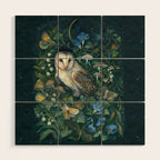Barn Owl Forest Wood Wall Art Gallery Image 1
