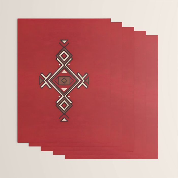 Ruby Solitude Heart of the High Desert Wrapping Paper Gallery Image 3