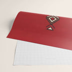 Ruby Solitude Heart of the High Desert Wrapping Paper Gallery Image 2