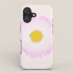 White and Pink Daisy iPhone Case Gallery Image 1