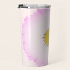 White and Pink Daisy Travel Mug Gallery Image 3