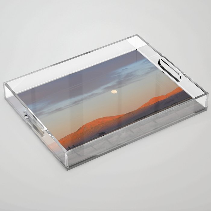Sierra Valley Moonrise Acrylic Tray Gallery Image 1