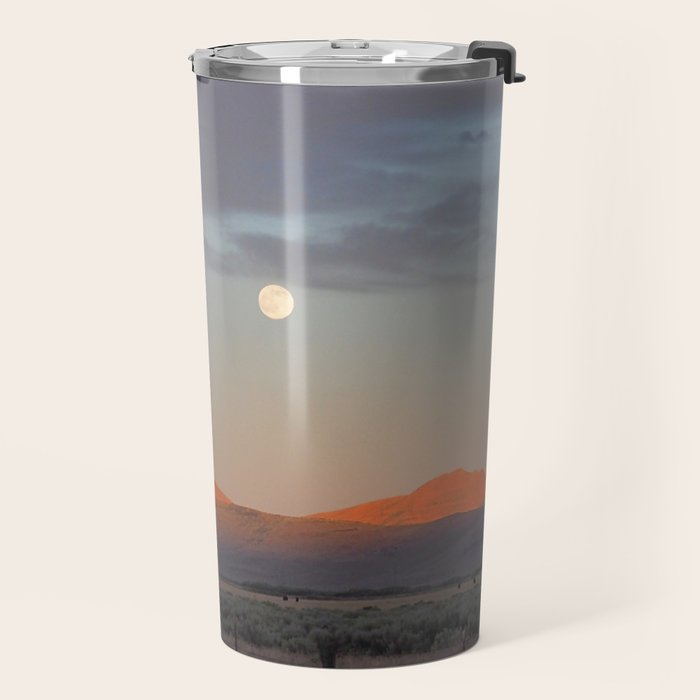 Sierra Valley Moonrise Travel Mug Gallery Image 2