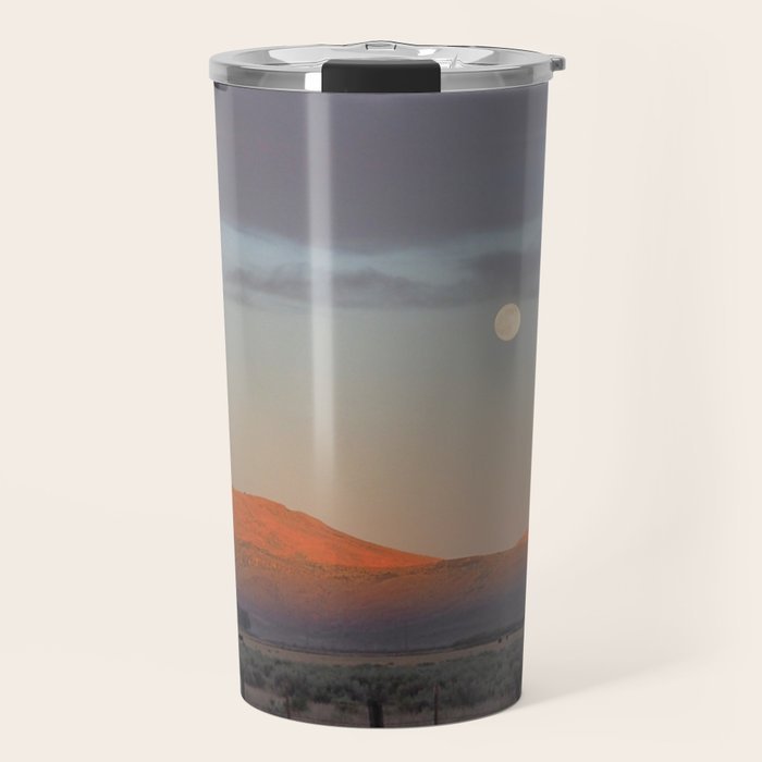 Sierra Valley Moonrise Travel Mug Gallery Image 1