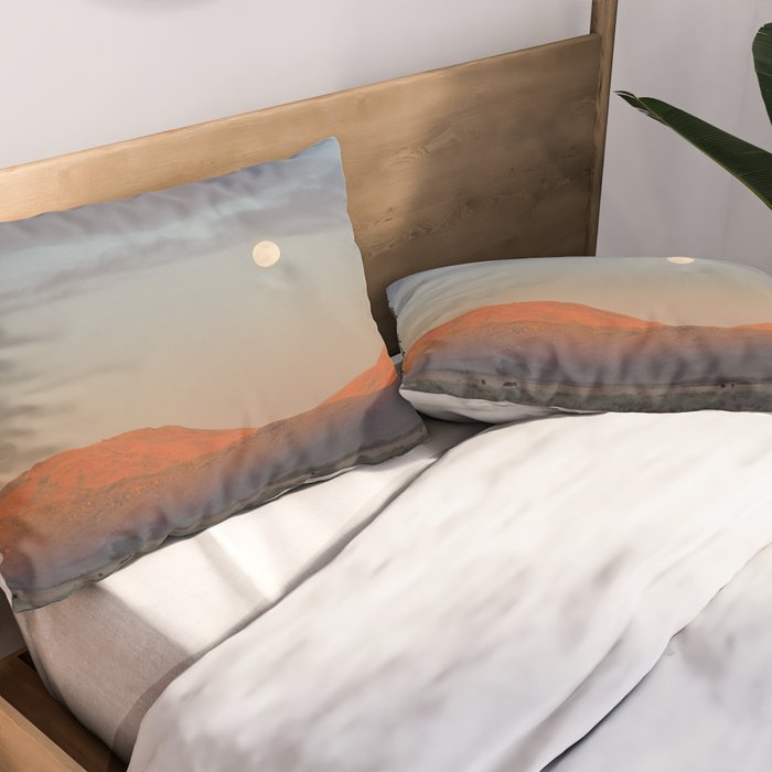 Sierra Valley Moonrise Pillow Sham Gallery Image 2