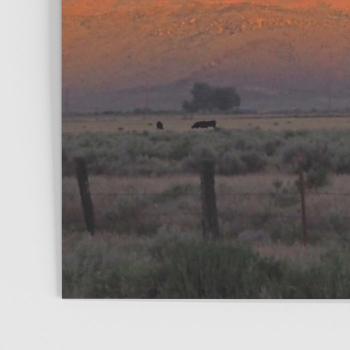 Sierra Valley Moonrise Poster Gallery Image 3