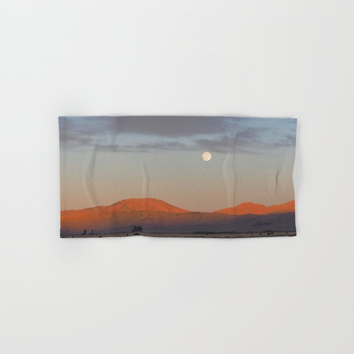 Sierra Valley Moonrise Bath Towel Gallery Image 1