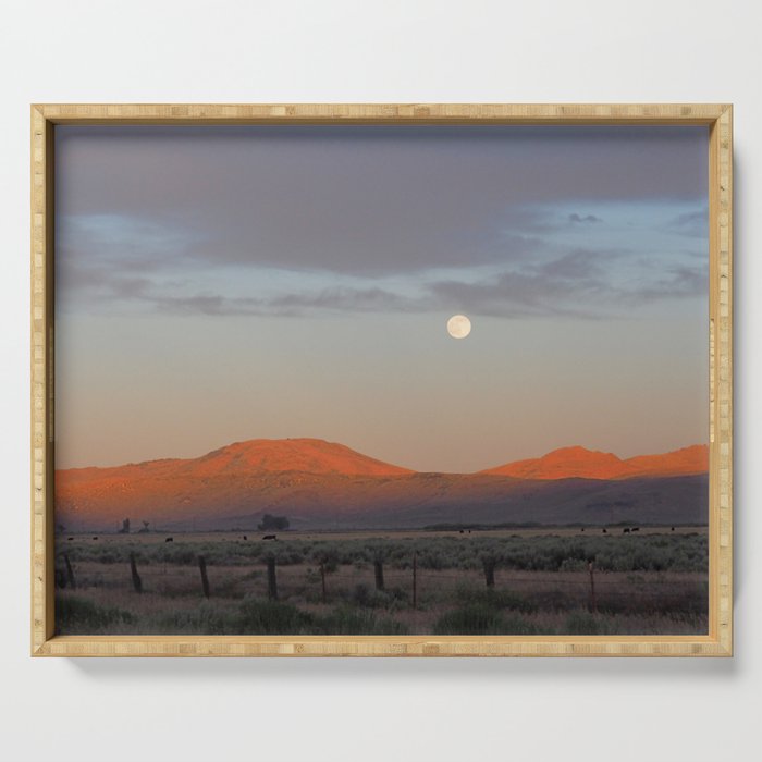 Sierra Valley Moonrise Serving Tray Gallery Image 1