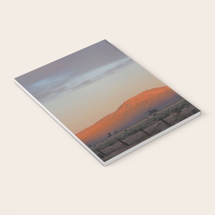 Sierra Valley Moonrise Notebook Gallery Image 3