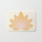 Lotus Flower Minimalism I Bath Mat Gallery Image 1