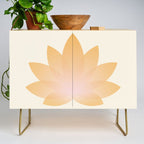 Lotus Flower Minimalism I Credenza Gallery Image 1